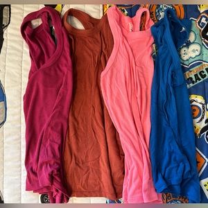 Old Navy Ultralite Racer Back Ribbed Tank